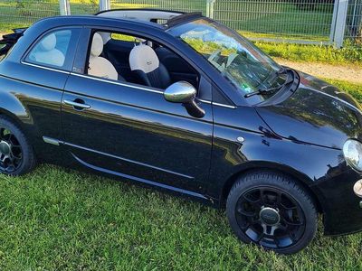 Schwarz Gebraucht 2014 Fiat 500C Pop Star Cabrio | 8.990 € (Fairer Preis)