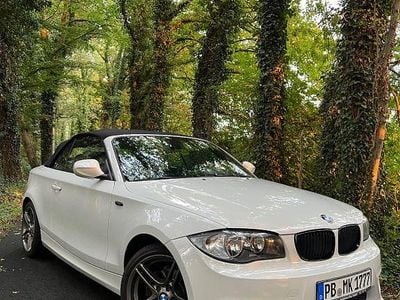 Usata BMW 120 Cabriolet Sport Line 177 CV (130 kW) 2011 Bianco Cabrio