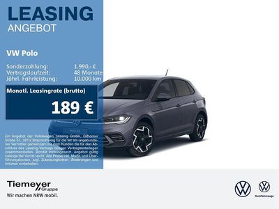 Neu VW Polo Edition 95 PS (69 kW) 2025 Schwarz Limousine