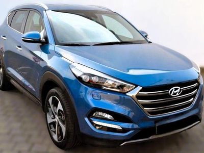 Blau Gebraucht 2015 Hyundai Tucson Premium SUV | 16.310 € (Fairer Preis)