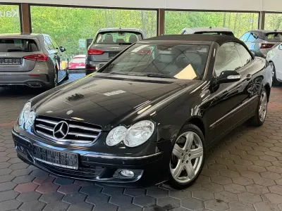 Begagnad Mercedes CLK320 224 HK (164 kW) 2008 Svart Cab
