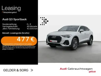 Gebraucht Audi Q3 Sportback S-Line 245 PS (180 kW) 2022 Weiß SUV