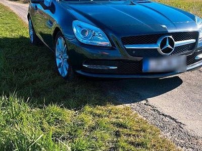 Usata Mercedes SLK200 184 CV (135 kW) 2013 Grigio Cabrio