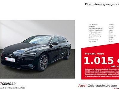 Gebraucht Audi A6 e-tron Performance 280 kW (381 PS) 2025 Mythosschwarz Kombi