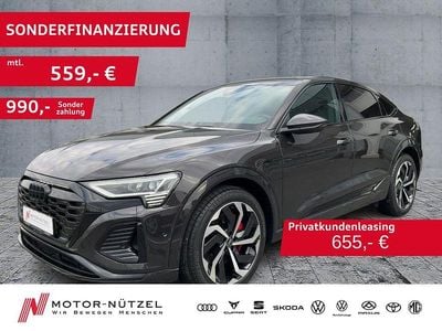 Gebraucht Audi Q8 Sportback e-tron S-Line 300 kW (408 PS) 2023 Madeirabraun metallic SUV