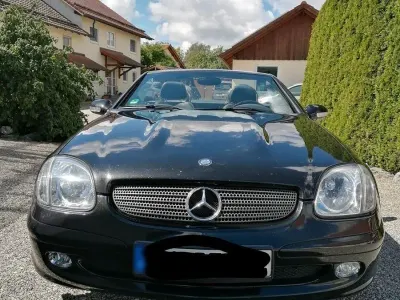 Gebraucht Mercedes SLK200 Edition 163 PS (119 kW) 2000 Schwarz Cabrio