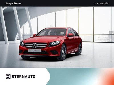 Designo hyazinthrot metallic Gebraucht 2020 Mercedes C300e Kombi | 27.480 € (Etwas zu teuer)