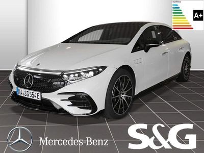 gebraucht Mercedes EQS450+ + AMG MBUX+360°+HYPERSCREEN+LED+Pano+HUD