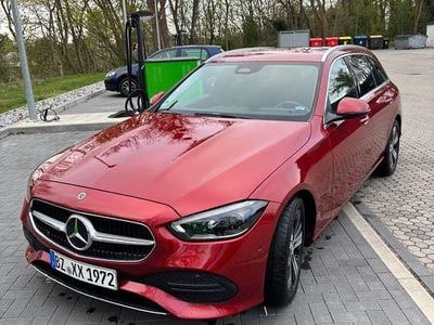Usata Mercedes C200 163 CV (119 kW) 2022 Rosso Station wagon