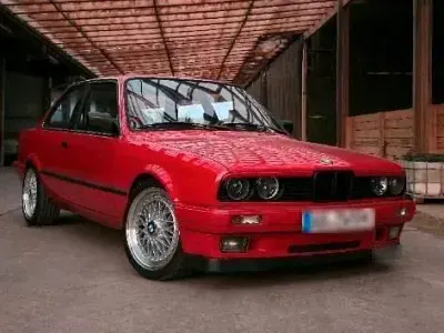 Brugt BMW 316 100 HK (73 kW) 1988 Rød Coupe