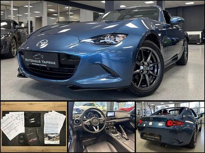 Usata Mazda MX5 Sports-Line 132 CV (97 kW) 2019 Blu Cabrio