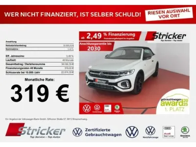 Gebraucht VW T-Roc Cabriolet Karmann 150 PS (110 kW) 2025 Grau Cabrio