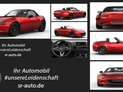 Neu Mazda MX5 Homura-Line 132 PS (97 kW) 2026 Soul red crystal m Cabrio