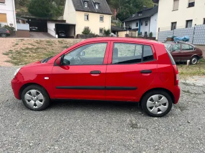 Gebraucht Kia Picanto Start 65 PS (47 kW) 2007 Rot Kleinwagen