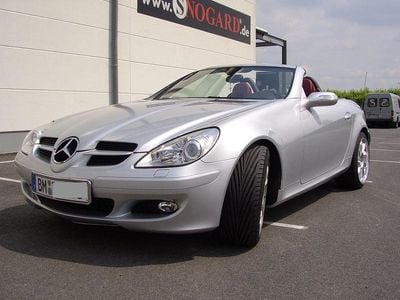 Gebraucht Mercedes SLK200 163 PS (119 kW) 2006 Silber Cabrio