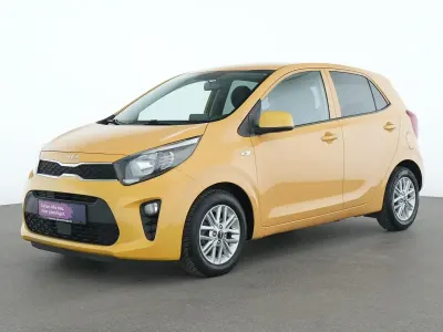 Gebraucht Kia Picanto DREAM-TEAM Edition 67 PS (49 kW) 2022 Honey gelb Kleinwagen