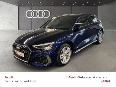 Gebraucht Audi A3 S-Line 204 PS (150 kW) 2023 Navarrablau metallic Limousine
