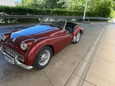 Gebraucht Triumph TR3 90 PS (66 kW) 1958 Rot Cabrio
