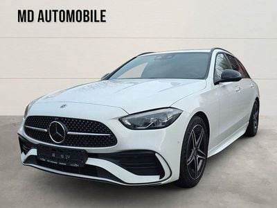Gebraucht Mercedes C220 AMG line 200 PS (147 kW) 2023 Weiß Limousine