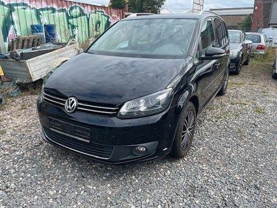 Gebraucht VW Touran Style 105 PS (77 kW) 2012 Schwarz Van / Kleinbus