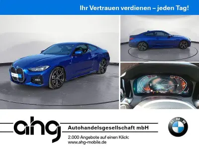 Gebraucht BMW 420 Coupé M Sport 184 PS (135 kW) 2022 Blau Coupé
