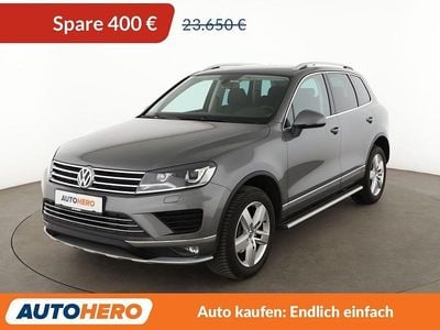 Grau Gebraucht 2016 VW Touareg SUV | 23.250 € (Fairer Preis)