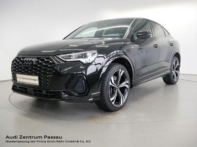 Schwarz Gebraucht 2022 Audi Q3 Sportback S-Line SUV | 33.635 € (Teuer)