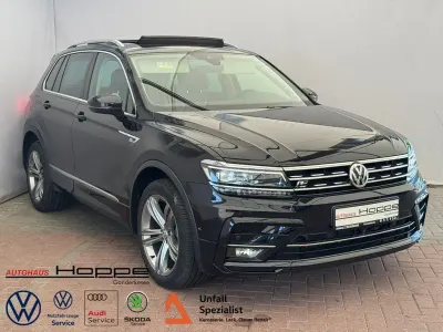 Gebraucht VW Tiguan R-line 190 PS (139 kW) 2018 Schwarz SUV