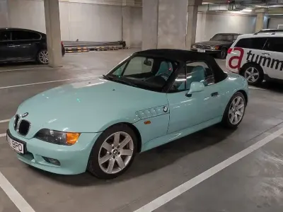 Gebraucht BMW Z3 Sport Line 116 PS (85 kW) 1996 Grün Cabrio
