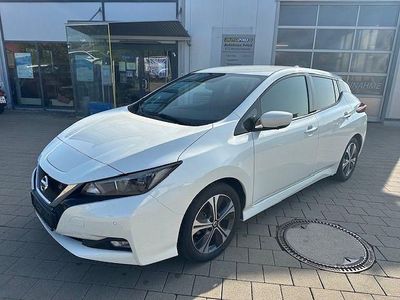 Gebraucht Nissan Leaf N-Connecta 110 kW (150 PS) 2021 Weiß Kleinwagen