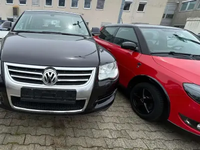 Gebraucht VW Touareg 224 PS (164 kW) 2007 Black magic pearlescent SUV