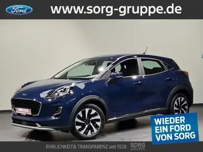 Gebraucht Ford Puma Titanium 125 PS (91 kW) 2023 Blau, blazer blau SUV