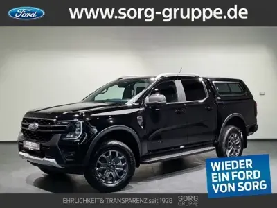 Neu Ford Ranger Wildtrack 205 PS (150 kW) 2026 Schwarz, agateblack met. Pickup