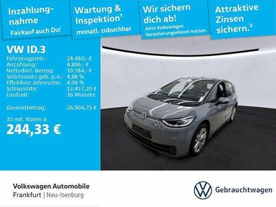 Gebraucht VW ID.3 IQ Drive 150 kW (204 PS) 2022 Grau Kleinwagen