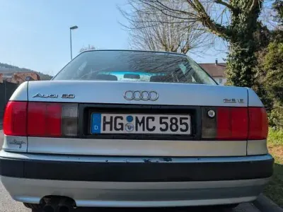Gebraucht Audi 80 150 PS (110 kW) 1992 Silber Limousine
