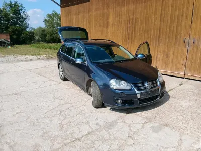 Gebraucht VW Golf VI 120 PS (88 kW) 2008 Blau Kleinwagen