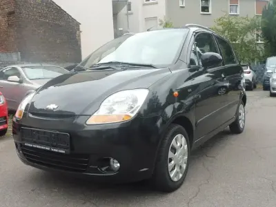 Gebraucht Chevrolet Matiz SX 67 PS (49 kW) 2005 Schwarz Kleinwagen