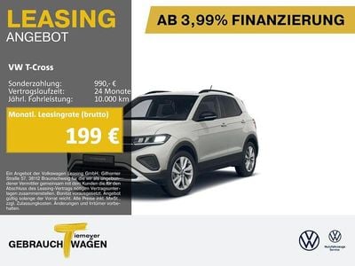 Grau Gebraucht 2025 VW T-Cross Goal SUV | 23.290 € (Guter Preis)