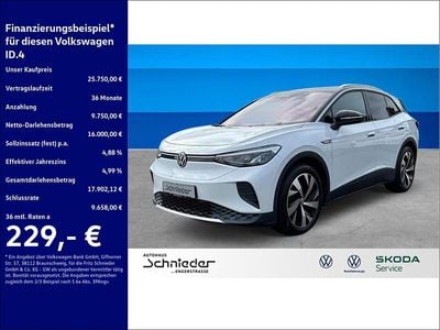 Gebraucht VW ID.4 Pro Performance 150 kW (204 PS) 2021 Weiss SUV