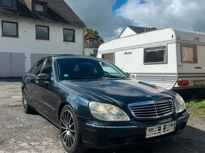 Gebraucht Mercedes S320 224 PS (164 kW) 2000 Schwarz Limousine