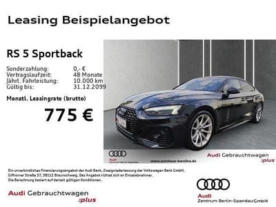 Gebraucht Audi RS5 Sportback Ambiente 450 PS (330 kW) 2024 Schwarz Coupé
