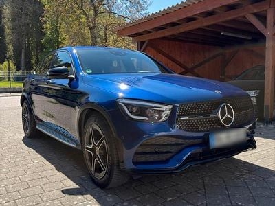 Second-hand Mercedes GLC400d AMG 330 CP (242 kW) 2021 Albastru Coupe
