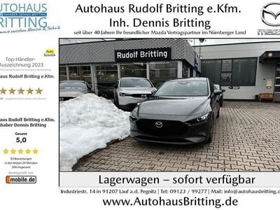 Neu Mazda 3 Homura-Line 140 PS (102 kW) 2026 Blau Limousine