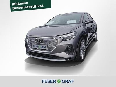 Gebraucht Audi Q4 Sportback e-tron Advanced 219 kW (299 PS) 2022 Taifungrau metallic SUV