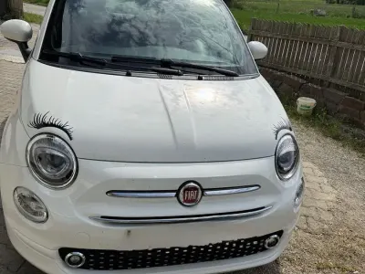 Używany Fiat 500 Lounge 69 KM (50 kW) 2021 Biały Hatchback