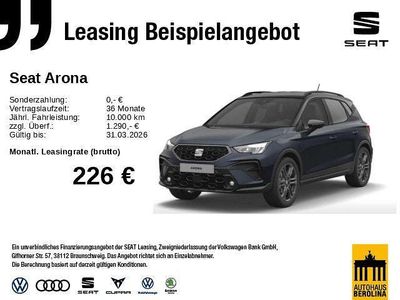 Grau Neu 2026 Seat Arona FR SUV | 26.666 € (Fairer Preis)