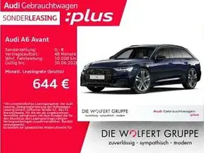 Gebraucht Audi A6 340 PS (250 kW) 2025 Blau (firmamentblau metallic) Kombi