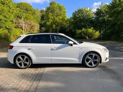Gebraucht Audi A3 S-Line 150 PS (110 kW) 2019 Weiß Limousine