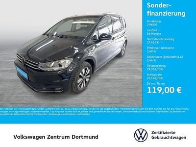 Gebraucht VW Touran Goal 150 PS (110 kW) 2025 Schwarz Van / Kleinbus