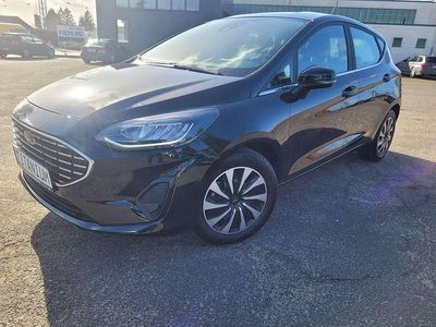 Gebraucht Ford Fiesta Titanium 125 PS (91 kW) 2023 Obsidianschwarz metallic Kleinwagen